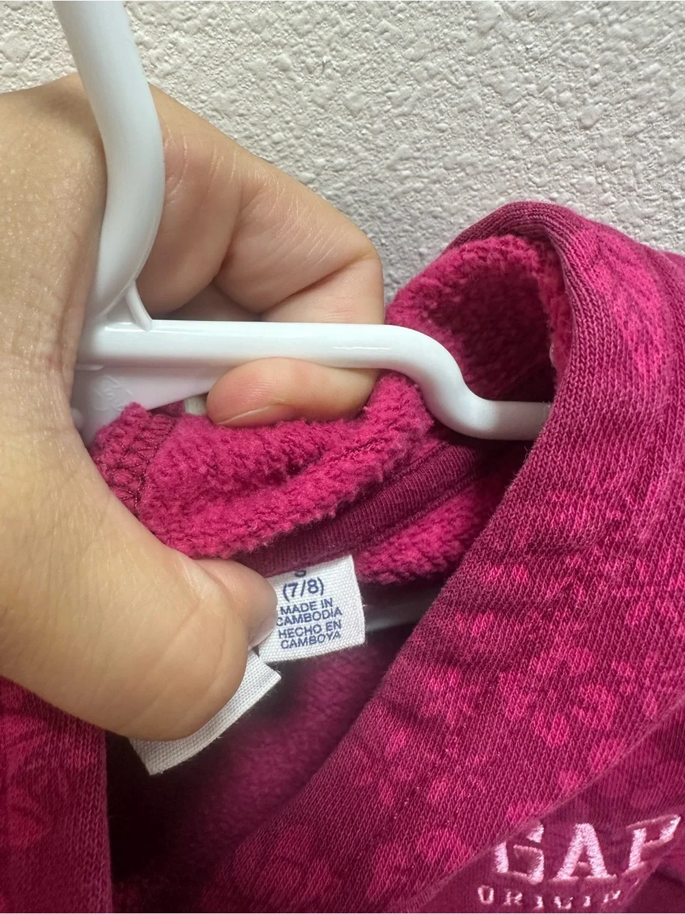 Gap youth hoodie